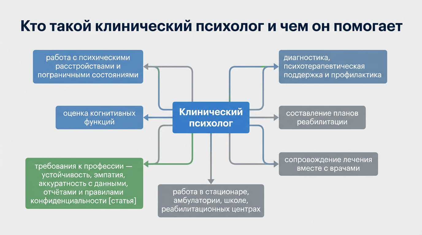 кто такой клинический психолог